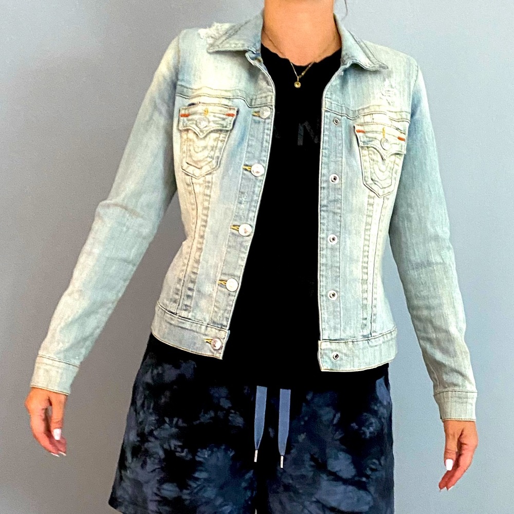 True Religion Denim Jacket Size M